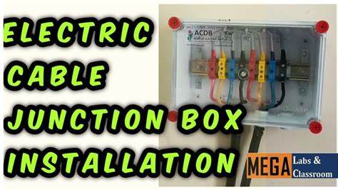 6mm junction box|how to join 6mm cable.